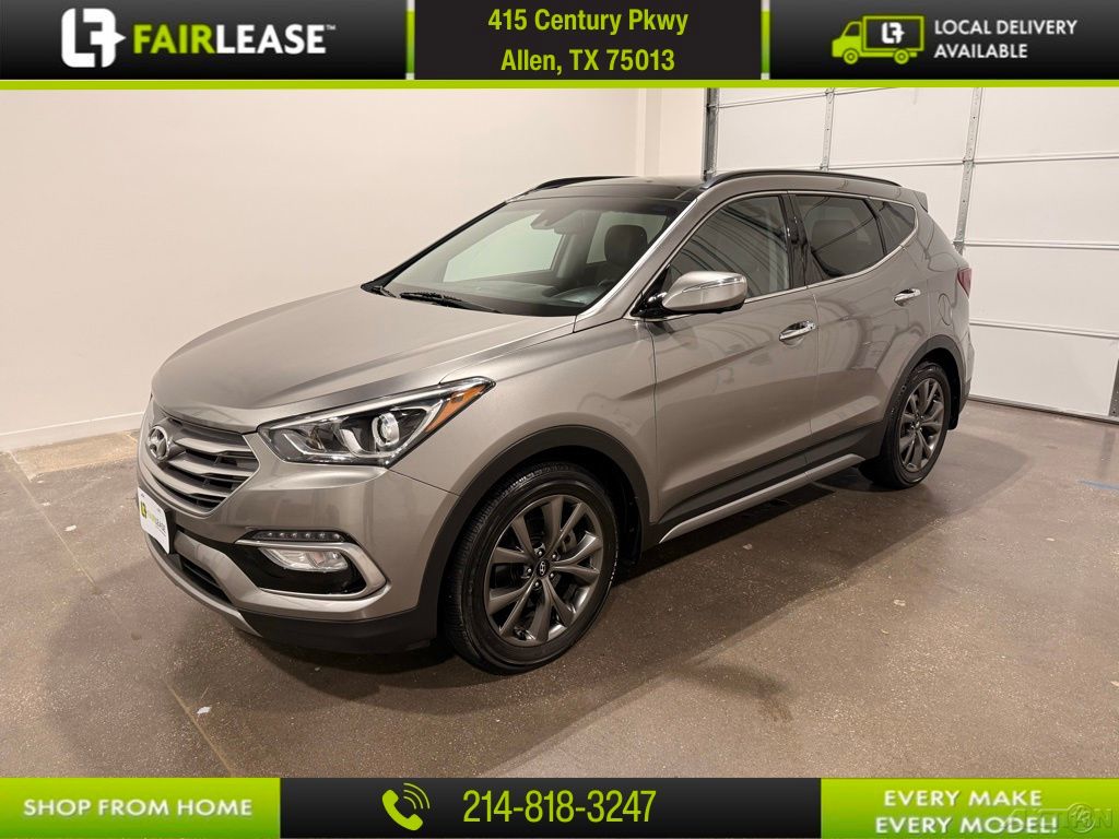 hyundai santa fe 2018 5XYZW4LA6JG504596 image hyundai santa fe 2018 5XYZW4LA6JG504596 image